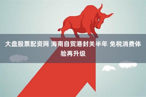 大盘股票配资网 海南自贸港封关半年 免税消费体验再升级